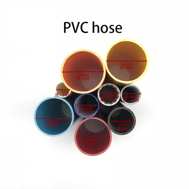 Epätyypillinen mukautettu koko ja väri PVC-putkimuoviputkipuristemateriaali