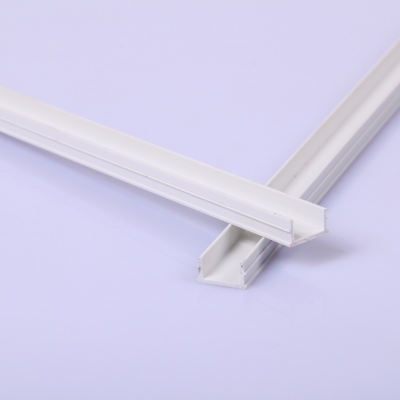 PVC-muovinen liukurata U-muotoinen PVC-kanava, jolla on alhainen hinta ikkuna-laatikon osille