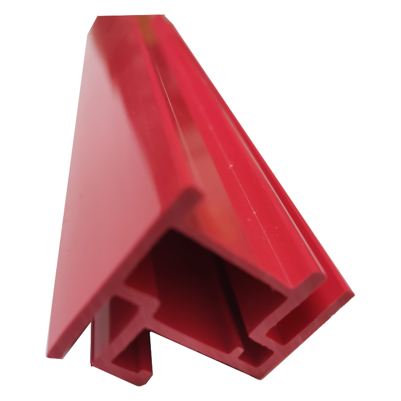muoviprofiili punainen väri PVC-kuvakehykset nauhat muoviprofiiliosa